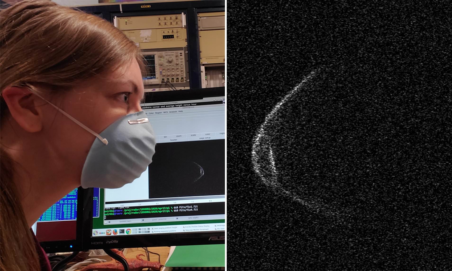 Asteroid Besar Bermasker  Mulai Dekati Bumi Jernih co