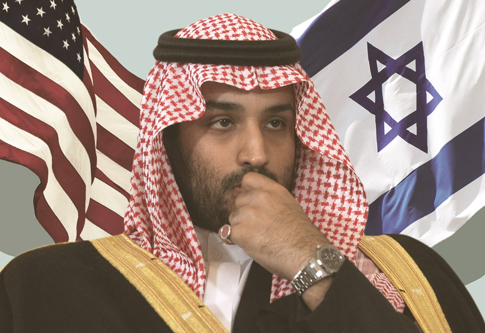 Арабы израиля. Мухаммад Бин Салман показывает палец вверх. Saudi Arabia Israel.