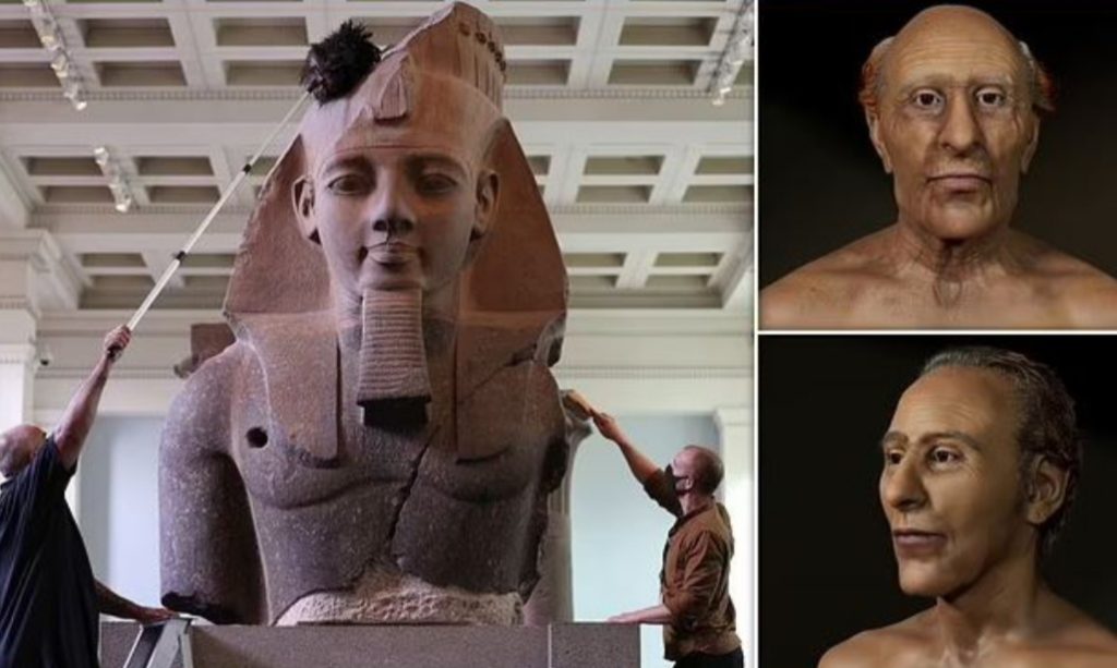 Ilmuwan Mesir Dan Inggris Rekonstruksi Wajah Ramses II, Firaun Yang